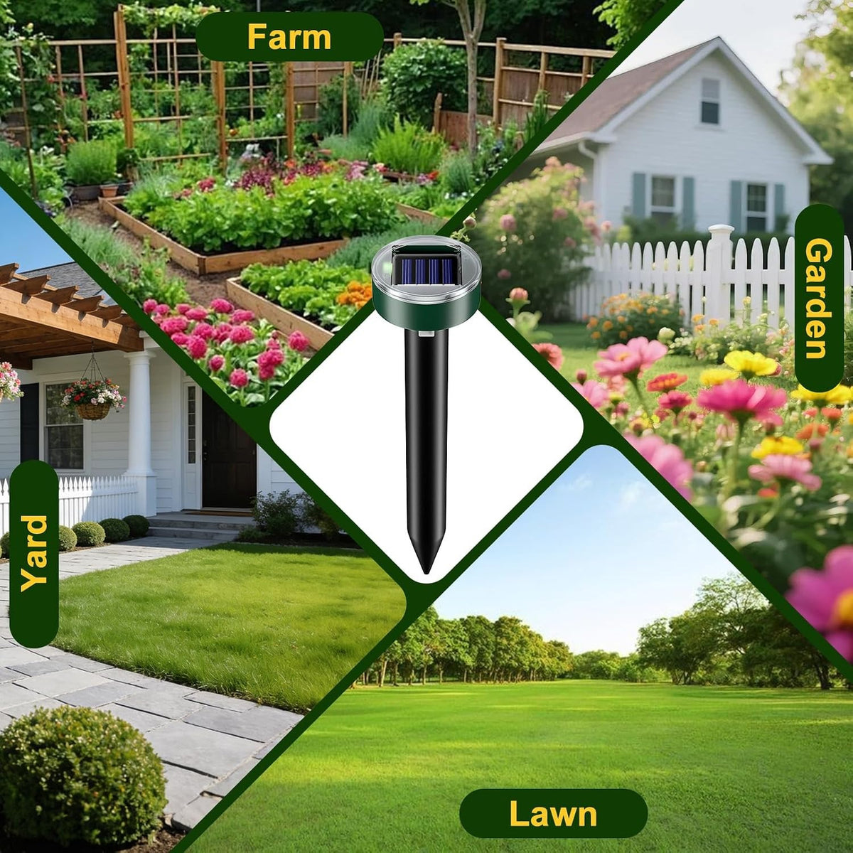 Solar Powered Rodent Repeller