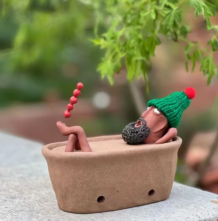 Handmade Bathtub Incense Burner