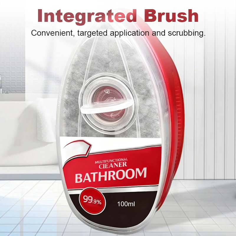 🚽 BUY 2 GET 1 FREE! ✨ Bathroom Cleaning Brush Set - Ergonomic Handle & Dense Bristles for Effortless Tile Grout Scrubbing 🧽✨